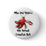 Crawfish Boil Party Pin