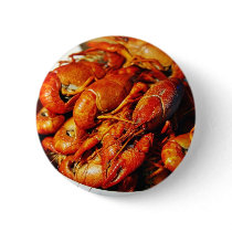 Crawfish Claws Pinback Button