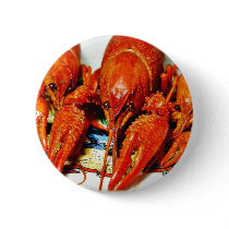 Crawfish Crawdads Craytfish Pinback Buttons