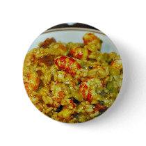 Crawfish Fast Food Pinback Button