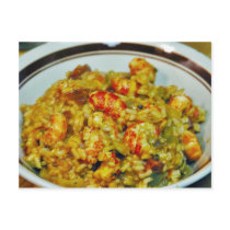 Crawfish Fast Food Post Card