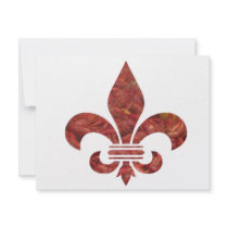 Crawfish Fleu de Lis Announcements