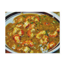 Crawfish Gumbo Post Card