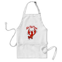 Crawfish Hot Tub Time Aprons