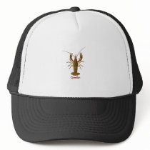 Crawfish Logo Mesh Hats