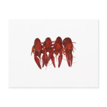 Crawfish Logo (untitled) Post Cards