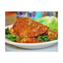 Crawfish Pie Postcard
