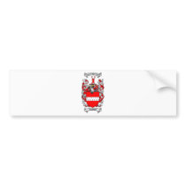 CRAWFORD FAMILY CREST -  CRAWFORD COAT OF ARMS BUMPER STICKERS