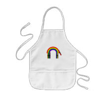 Crayon Colour a Rainbow Apron
