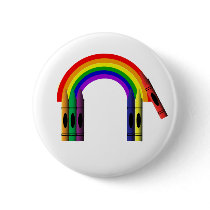 Crayon Colour a Rainbow Button