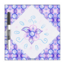Crayon flower mini dry erase board (Customizable!) dry erase boards