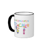 Crayon Kindergarten Teacher Tshirts and Gifts Mugs