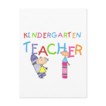Crayon Kindergarten Teacher Tshirts and Gifts