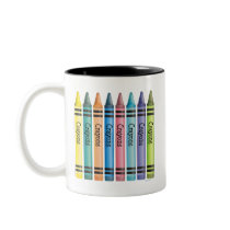 Crayon Line Mugs