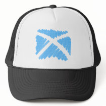 Crayon Saltire Hats