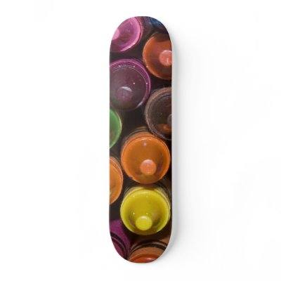 Crayon skateboard by Dynomoose