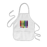 Crayons Artist Apron