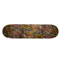 Crayons for kids skate deck