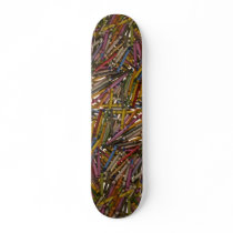 Crayons for kids skate deck