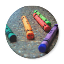 crayons magnet