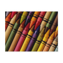 Crayons Postcards