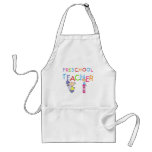 Crayons Preschool Teacher Tshirts and Gifts Aprons
