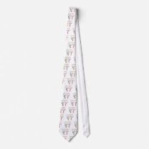 Crayons Preschool Teacher Tshirts and Gifts Tie