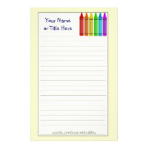 Crayons Stationary Stationery