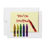 Crayons You're Invited