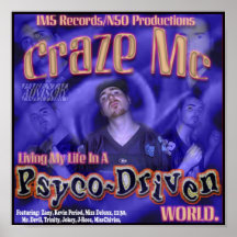 Craze MC Album #2 Poster