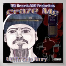 Craze MC Album #3 Poster