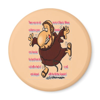 Crazed Siberian Monk elopes with Mother Superior Refrigerator Magnets by splashartworks2x