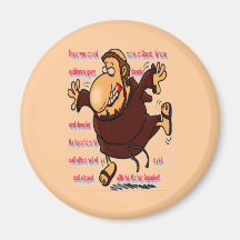 Crazed Siberian Monk elopes with Mother Superior Refrigerator Magnets