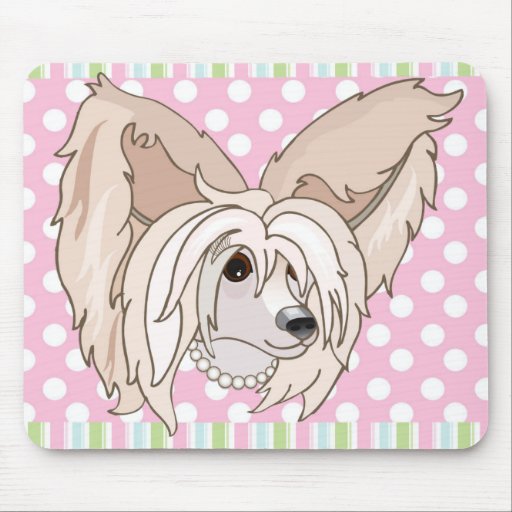 Crazy 4 Crested Mouse Pad