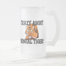 Crazy About Bengal Tigers Coffee Mug
