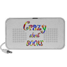 Crazy about Books iPod Speakers