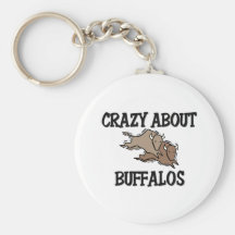 Crazy About Buffalos Keychains