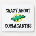 Crazy About Coelacanths Mouse Mat