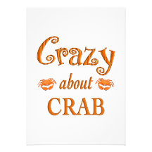 Crazy About Crab Cards