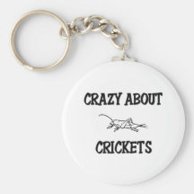 Crazy About Crickets Keychain