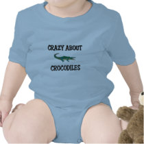 Crazy About Crocodiles Baby Bodysuit