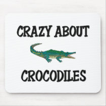 Crazy About Crocodiles Mouse Mat