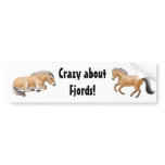 Crazy About Fjords Bumper Sticker bumper stickers