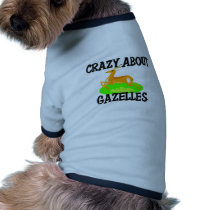 Crazy About Gazelles Dog Clothes
