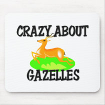 Crazy About Gazelles Mouse Mats