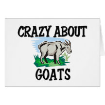 Crazy About Goats Card