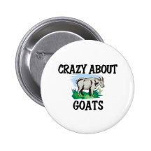 Crazy About Goats Pin