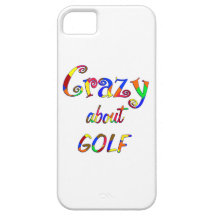 Crazy About Golf iPhone 5 Case