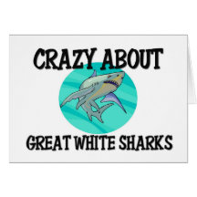 Crazy About Great White Sharks Cards