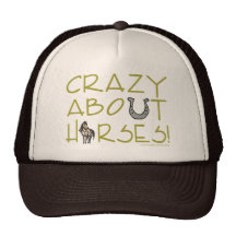 Crazy About Horses Hat